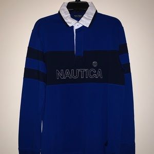 Nautica long sleeve polo